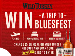 Win a Trip for Two to Bluesfest or 1 of 25 $100 in Rewards Points
