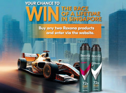 Win a Trip for Two to the Singapore Grand Prix