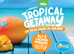 Win a Trip to Vanuatu or 1 of 100 $200 Eftpos Vouchers