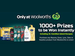 Win 1 of 3 Trips to Hamilton Island & Other Instant Prizes - Unilever