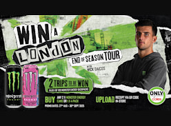 Win 1 of 2 Trips to London