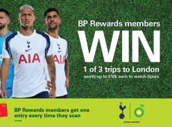 Win 1 of 3 Trips to London to Watch Tottenham Hotspur