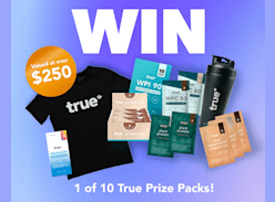 Win 1 of 10 True Prize Packs - True Protein