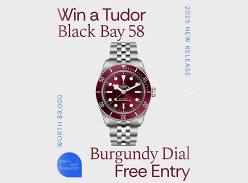 Win a Tudor Black Bay 58 Burgundy Dial