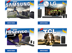 Win 1 of 4 TV & Soundbar Packages - The Good Guys