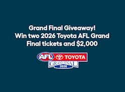 Win Two 2026 Toyota AFL Grand Final Tickets and $2,000 - Great Southern Bank