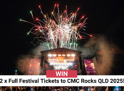 Win Two Full Festival Tickets to 2025 CMC Rocks QLD