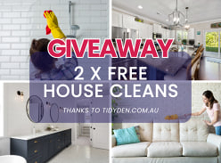 Win Two Full House Cleans from Tidyden