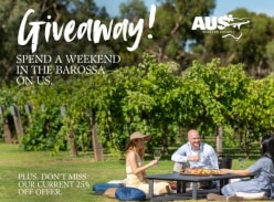 Win a Two Night Stay in the Barossa Valley - South Aussie with Cosi