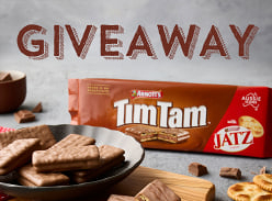 Win two packs of limited-edition Tim Tam Jatz