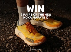 Win Two Pairs of HOKA Mafate X Trail Running Shoes