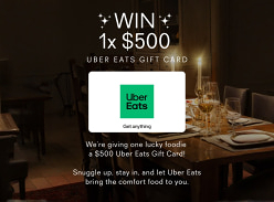 Win $500 Uber Eats Gift Card
