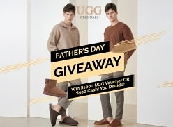 Win $1K UGG Voucher or $500 Cash