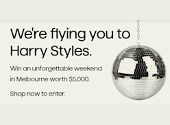 Win an Unforgettable Weekend in Melbourne to see Harry Styles - Kave Home Australia