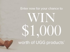 Win up to $1,000 worth of UGG products