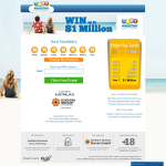 Win up to $1.2 Million drawn every Friday