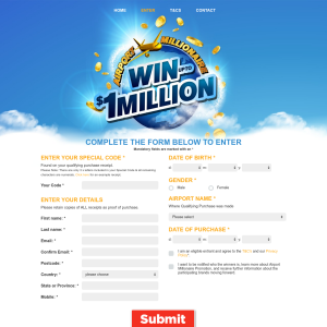 Win up to $1Million