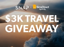 Win up to $3K to use on Travel