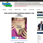 Win Upper Middle Bogan Series 2 on DVD