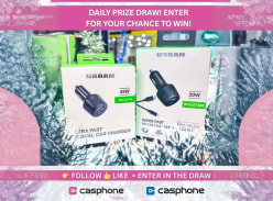 Win an Urban 48W Car Charger and an Urban 30W PD Car Charger