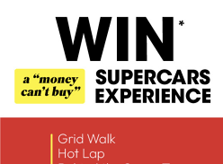 Win a V8 Super Car Experience with Schick