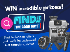 Win Various Prizes at the Good Guys