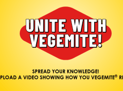 Win Vegemite Merchandise Packs