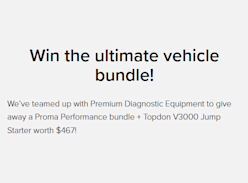 Win an Ultimate Vehicle Bundle - Pro-Ma Systems