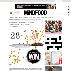 Win Victorinox Grand Maître Chef’s Knife 