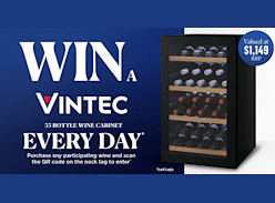 Win a Vintec Wine Cabinet Every Day
