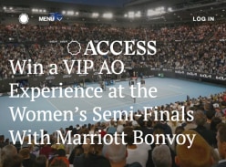 Win a VIP AO Tennis Experience at Women's Semi-Finals - Broadsheet Melbourne