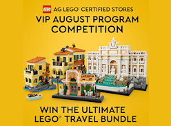 Win VIP August LEGO Travel Bundle