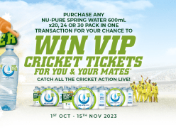 Win VIP Cricket Tickets for You and Your Mates