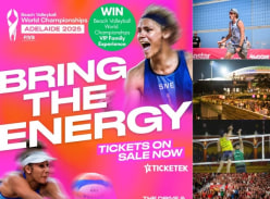 Win a VIP Family Pass to the Beach Volleyball World Championships