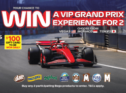 Win a VIP Grand PRIX Experience for 2