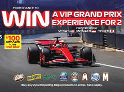 Win a VIP Grand PRIX Experience for 2
