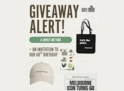 Win a VIP Kit & Invitation to Pancake Parlour's 60th Birthday