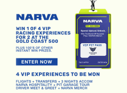 Win 1 of 4 VIP Racing Experiences at the Gold Coast - Brown & Watson International (BWI)