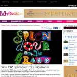 Win VIP Splendour tickets + skydive in!