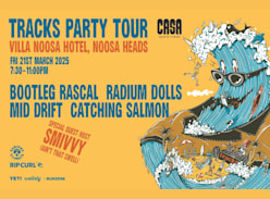 Win VIP tickets to the Tracks Party Tour at Villa Noosa Hotel