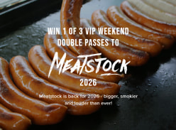 Win 1 of 3 VIP Weekend Double Passes to Meatstock - Gotzinger Smallgoods