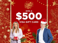 Win a $500 VISA Gift Card for your Holiday