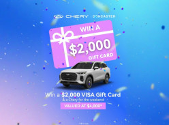 Win a $2K Visa Gift Card and a Chery Vehicle