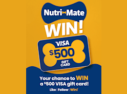 Win a $500 Visa Gift Card