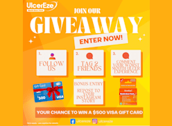 Win a $500 Visa Gift Card - UlcerEze