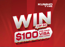 Win 1 of 50 $100 Visa Gift Cards