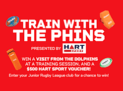 Win a Visit from the Dolphins at a Training Session