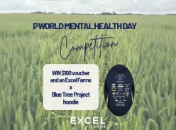 Win a $100 Voucher & Blue Tree X Excel Farms Hoodie