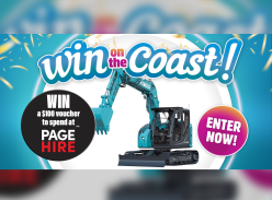 Win a $100 Voucher to Page Hire - Sea FM 101.7