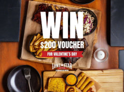Win a $200 Voucher for Valentine's Day - Lone Star Rib House & Brews - Golden Grove